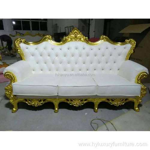 luxury wooden Dubai wedding sofa furniture